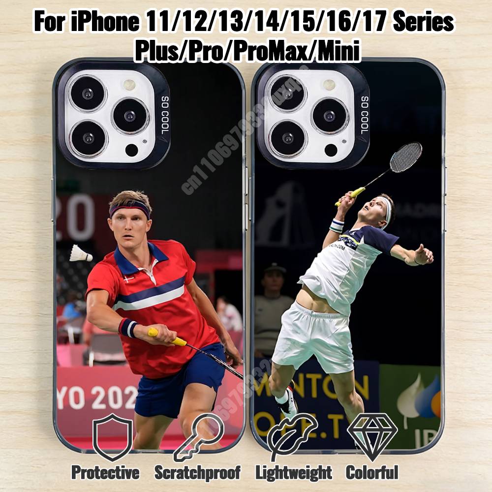 Badminton Denmark - Dänemark Badminton A-Axelsen-S Handyhülle für iPhone