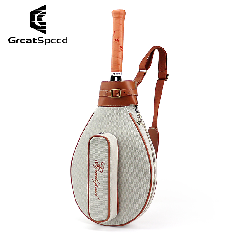 Badminton Fun - GreatSpeed Tennistasche, Badminton-Tasche, Rucksack für Erwachsene,