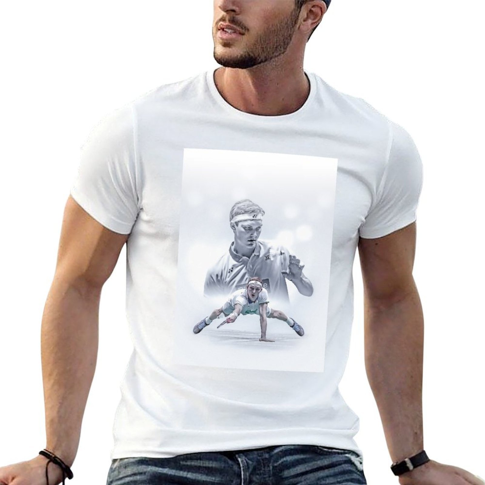 Badminton Denmark - Viktor Axelsen – Dänemark Badminton T-Shirt