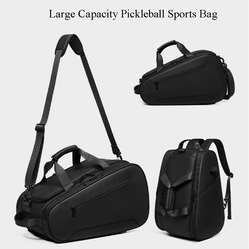 Badminton Fun - Tennistasche, Große Kapazität, Leichtgewichtig, Multifunktionaler Sport-Badminton-Rucksack,