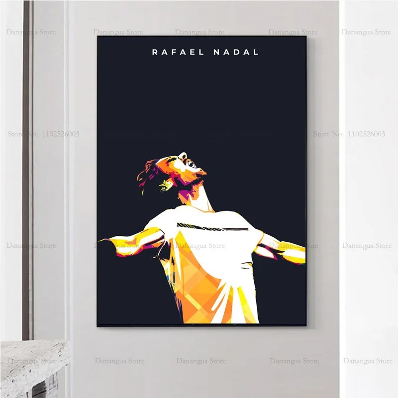 Rafaels Neue Zitate Nadals Ten – Badminton Poster Bewertung und Preis