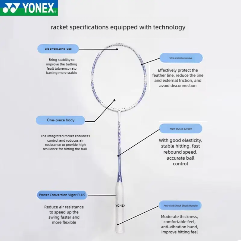 YONEX ARCSABER 8 Badmintonschl – Badminton Raket Bewertung und Preis