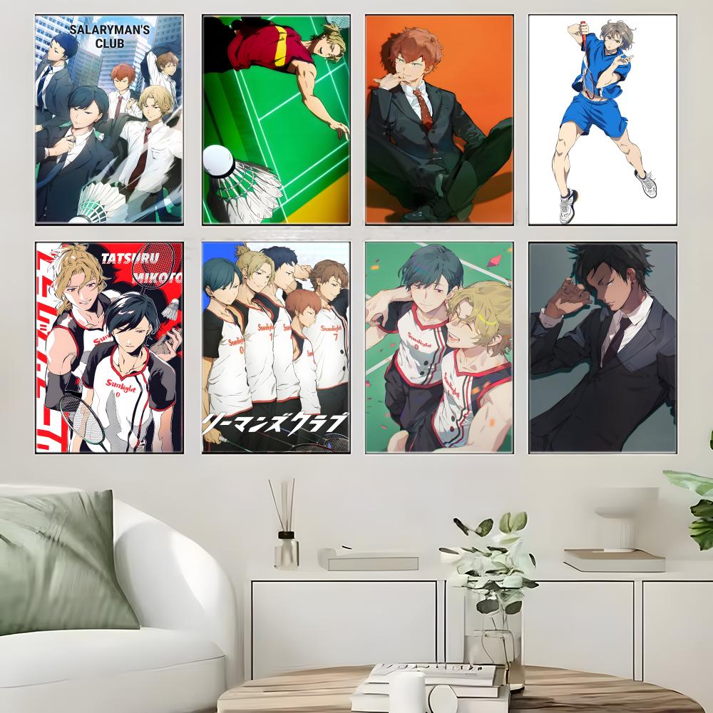 Sport Anime S-Salarymans B-Bad – Badminton Poster Bewertung und Preis