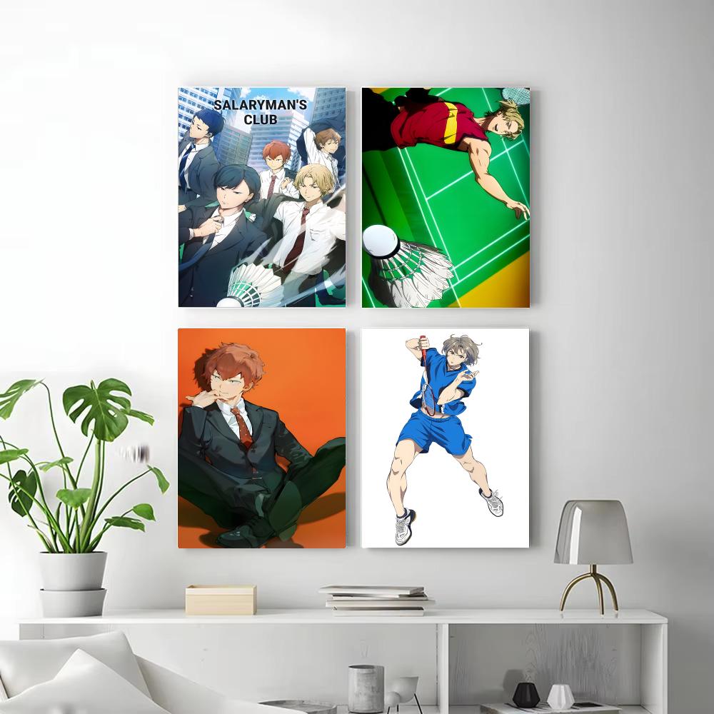 Sport Anime S-Salarymans B-Bad – Badminton Poster Bewertung und Preis