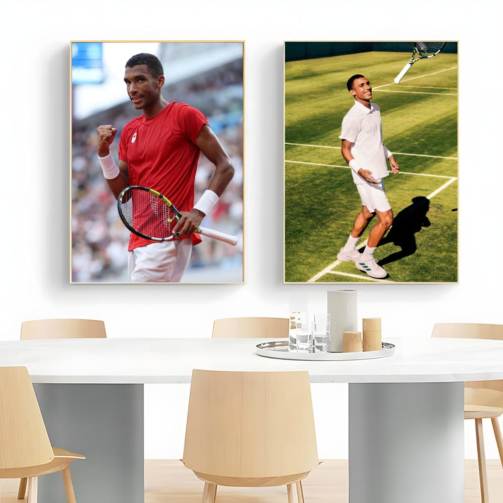 Félix Auger-Aliassime Tennis P – Badminton Poster Bewertung und Preis