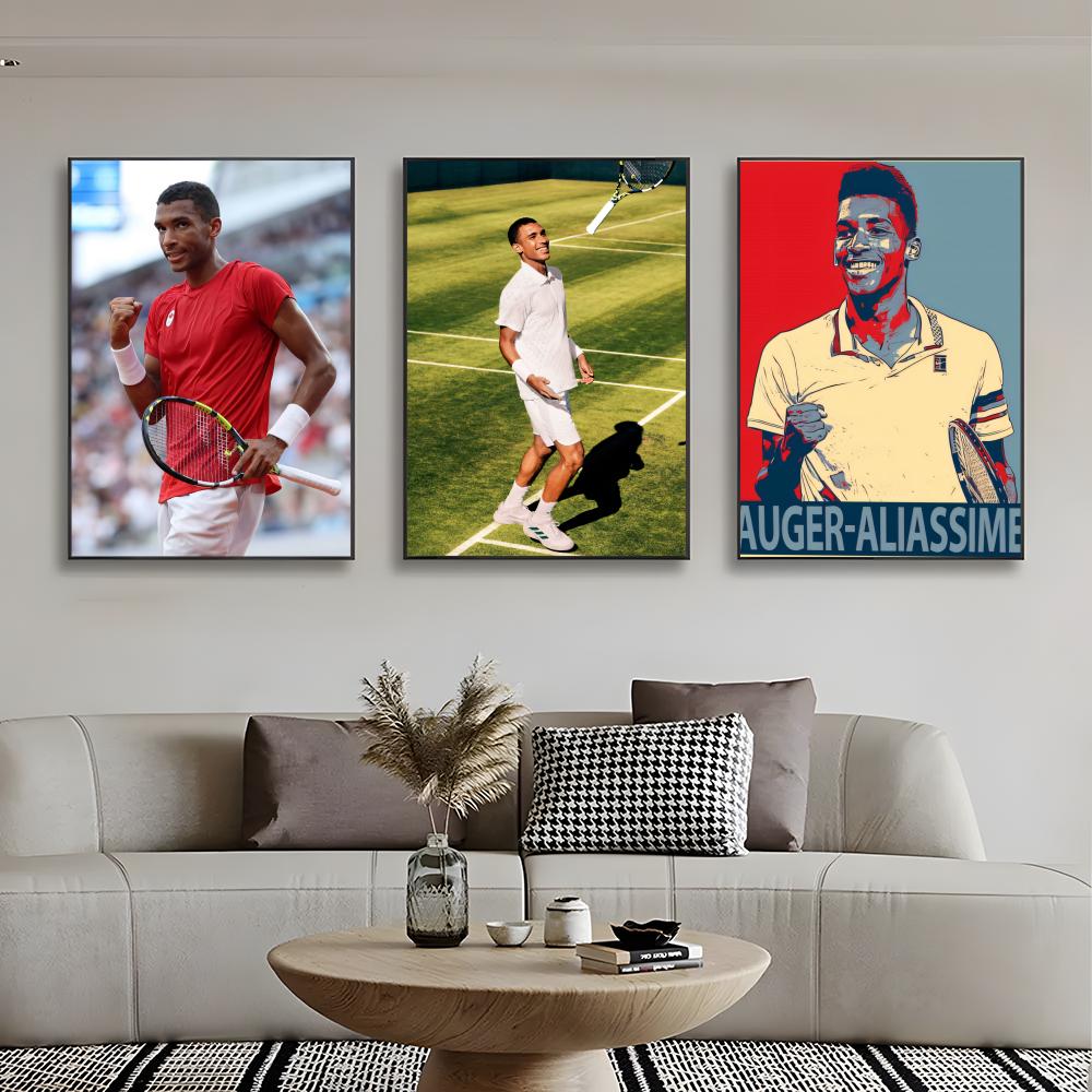 Félix Auger-Aliassime Tennis P – Badminton Poster Bewertung und Preis