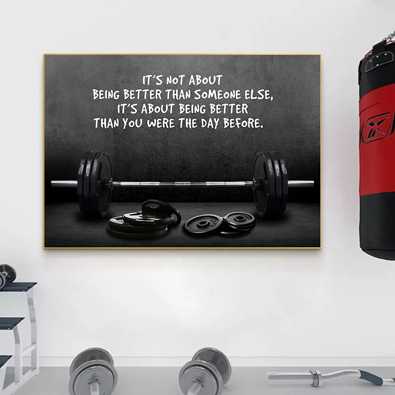 Modernes motivierendes Zitat,  – Badminton Poster Bewertung und Preis