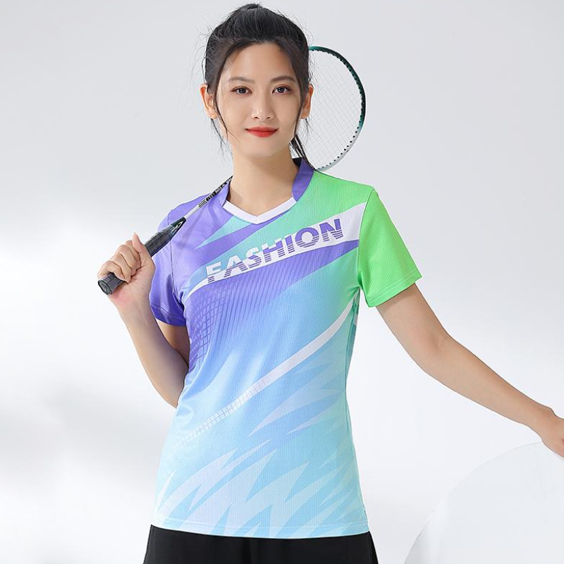 Frauen Badminton Shirt Print G – Badminton Jersey Bewertung und Preis