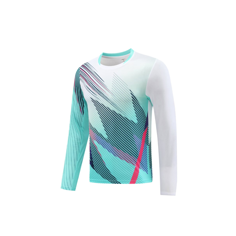 Langarm-Badminton-Shirt, Unise – Badminton Jersey Bewertung und Preis